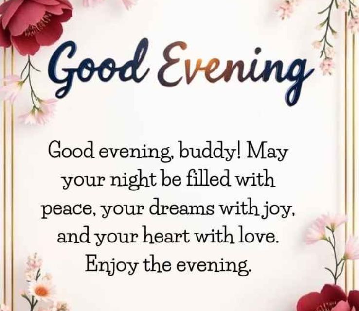 Good Evening Blessings and Prayers