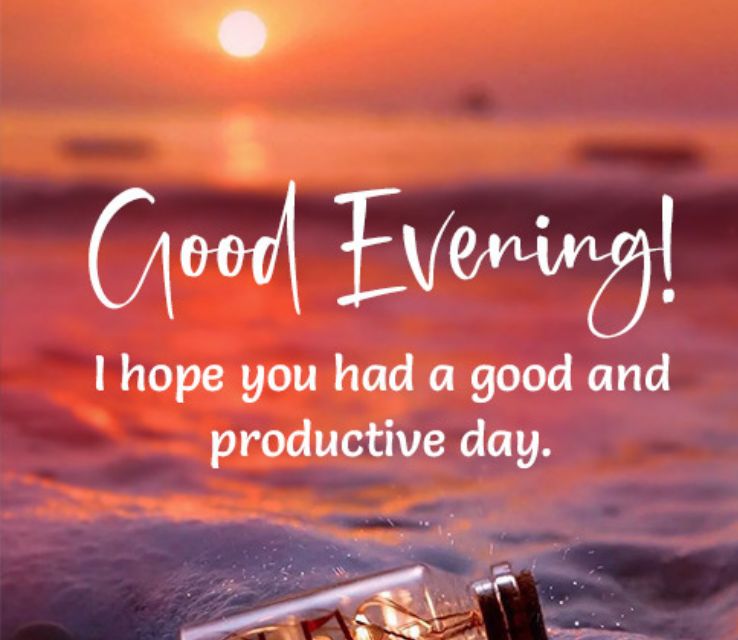 Good Evening Messages for Friends