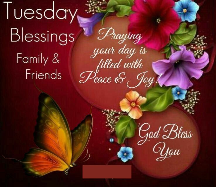 Inspirational Tuesday Blessings Quotes