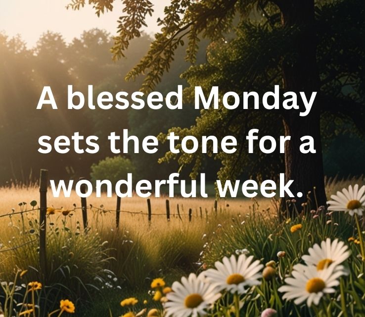 Monday Prayers and Blessings for friends