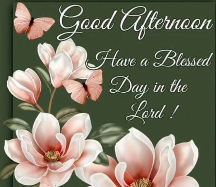 New Good Afternoon Blessings