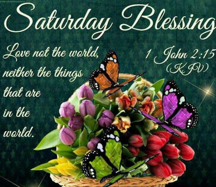 Saturday Night Blessings