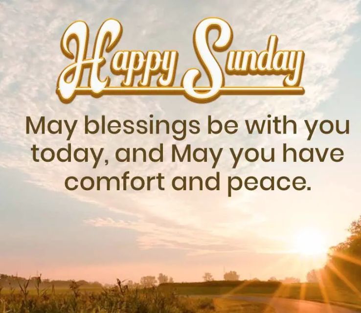 Sunday Blessings