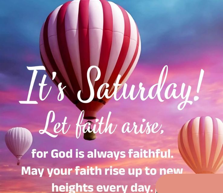 Thankful Saturday Blessings