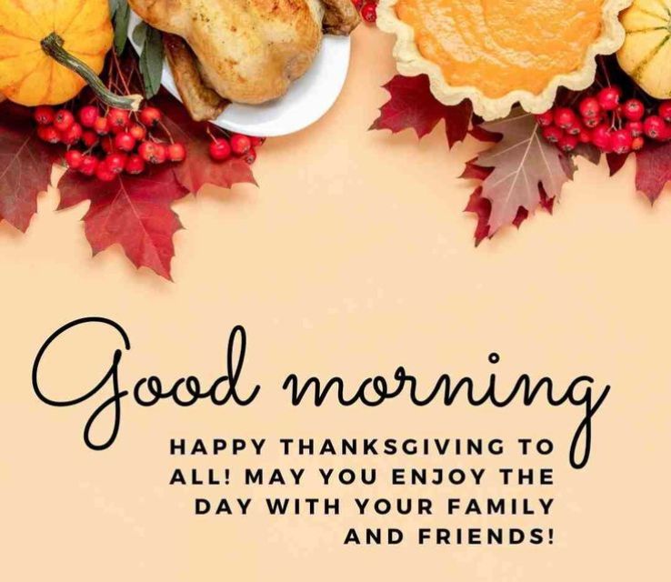 A Thanksgiving for the Morning