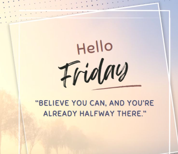 Friday Motivational Quotes