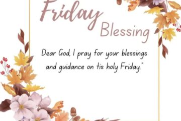 Good Morning Friday Blessings