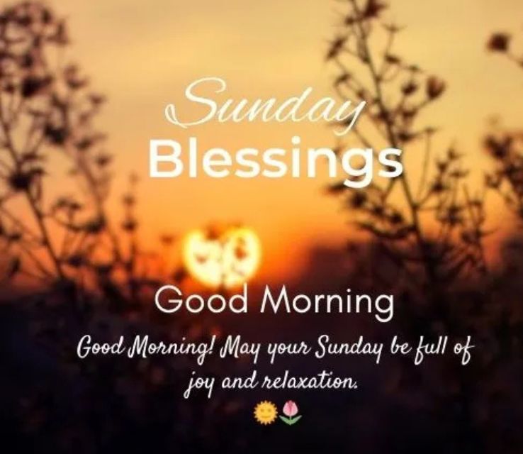 Good Morning Sunday Prayers