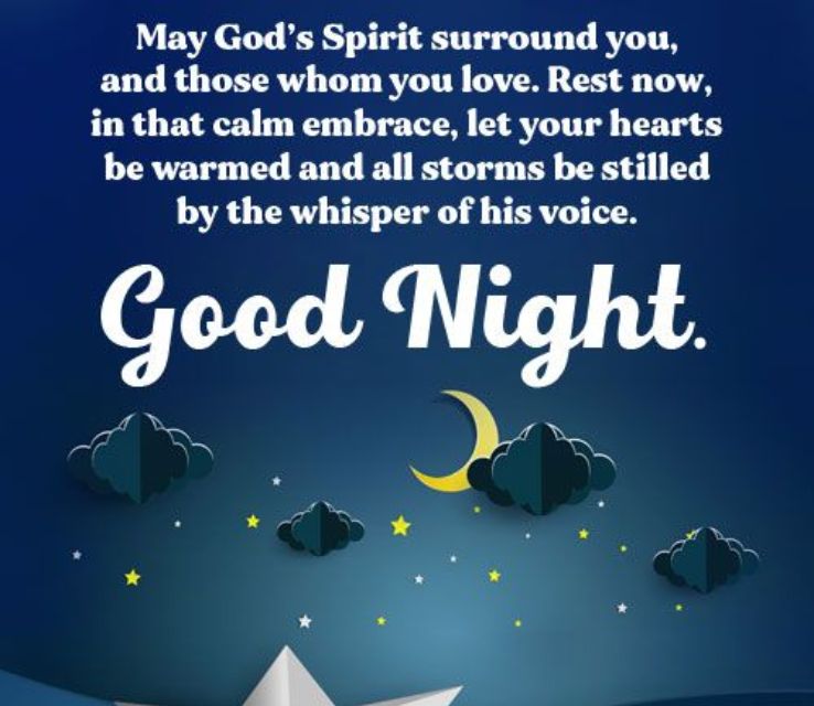 Inspirational Good Night Blessings