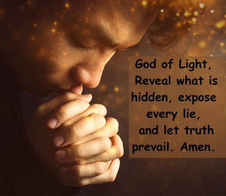 Prayer for Truth to Prevail