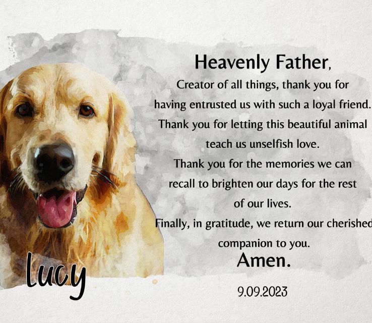 Prayer for a Dog’s Peaceful Rest