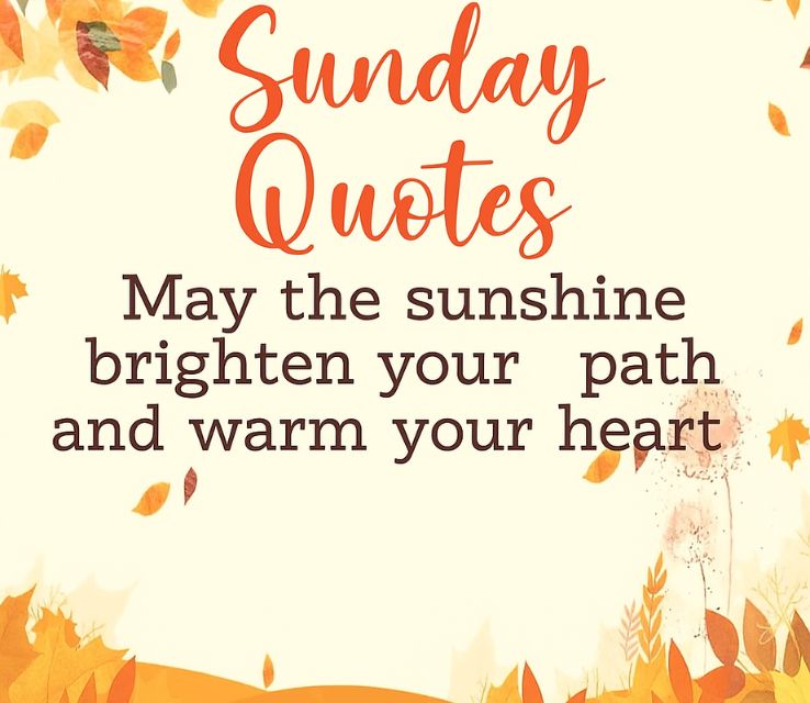 Sunday Quotes