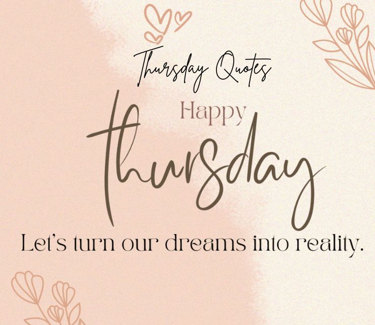 Thursday Quotes