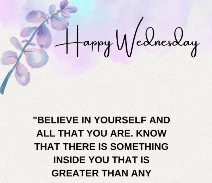 Wednesday Motivational Quotes