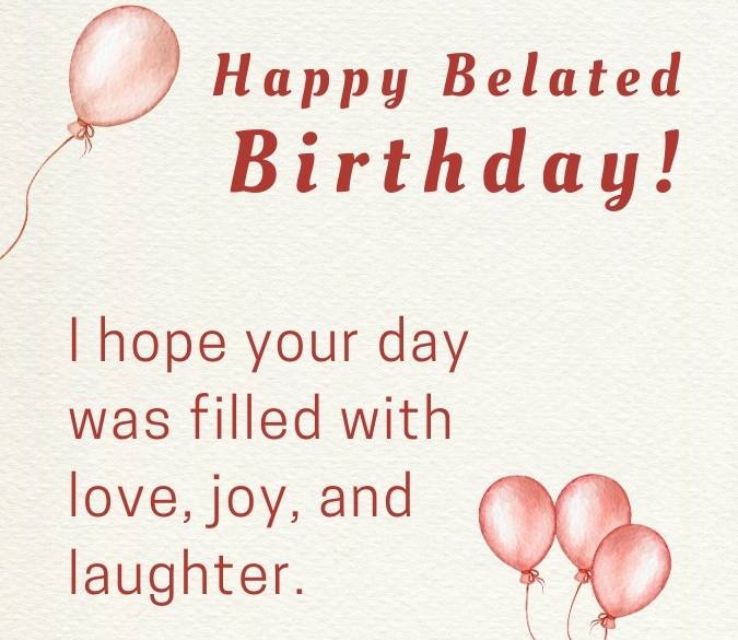 belated birthday wishes for her