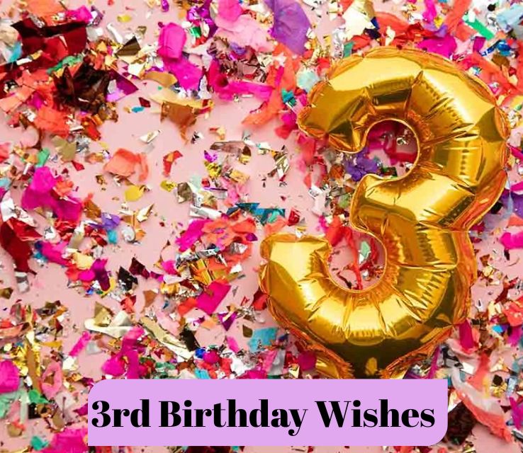 3rd Birthday Wishes