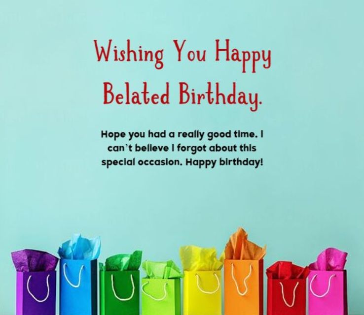 Belated Birthday Wishes for Principal