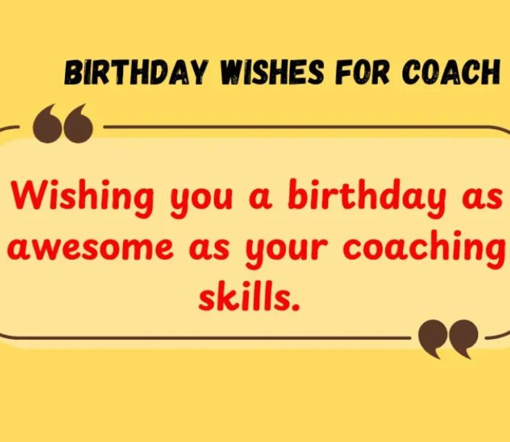 Birthday Wishes for Gym Coach