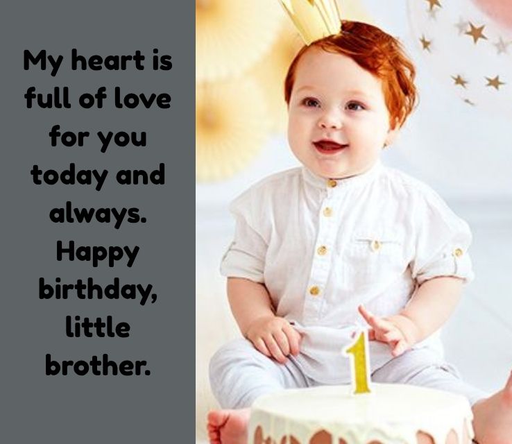 Birthday Wishes for a Baby Brother