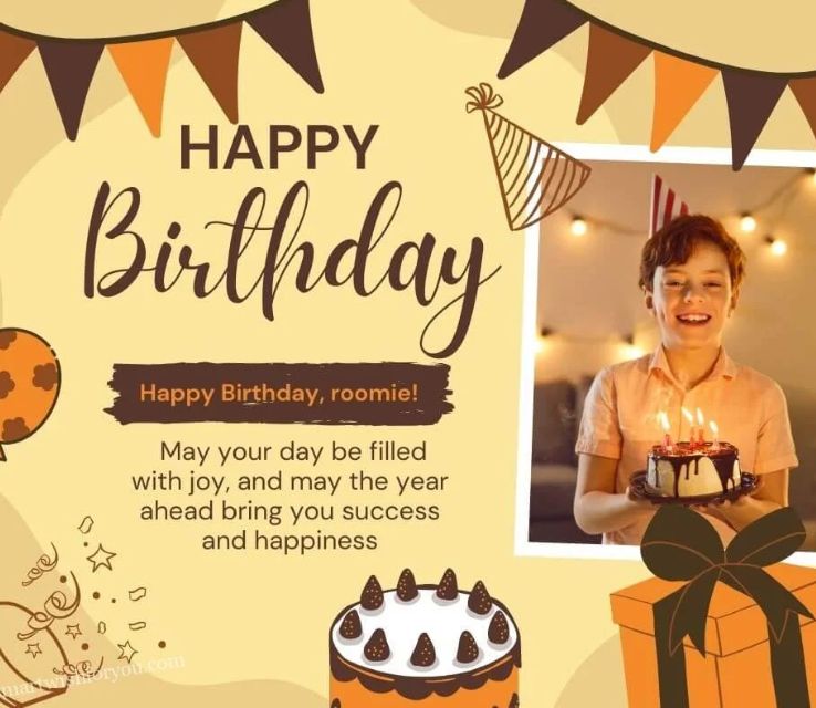 Birthday Wishes for the Messy Roommate