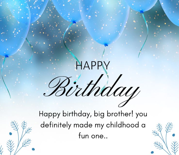 Bold & Daring Wishes Brother Birthday