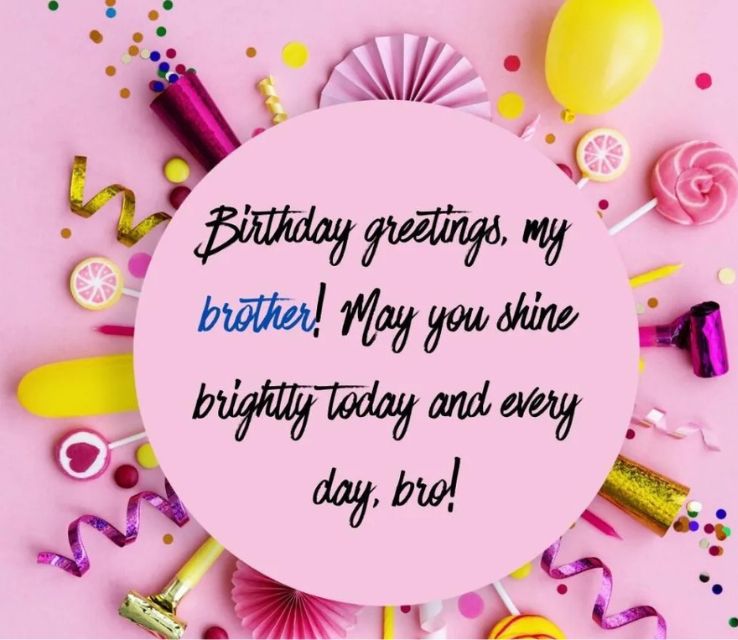 Hilarious & Outrageous Wishes Brother Birthday