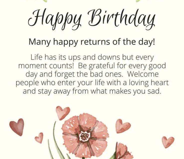 Inspirational Birthday Wishes