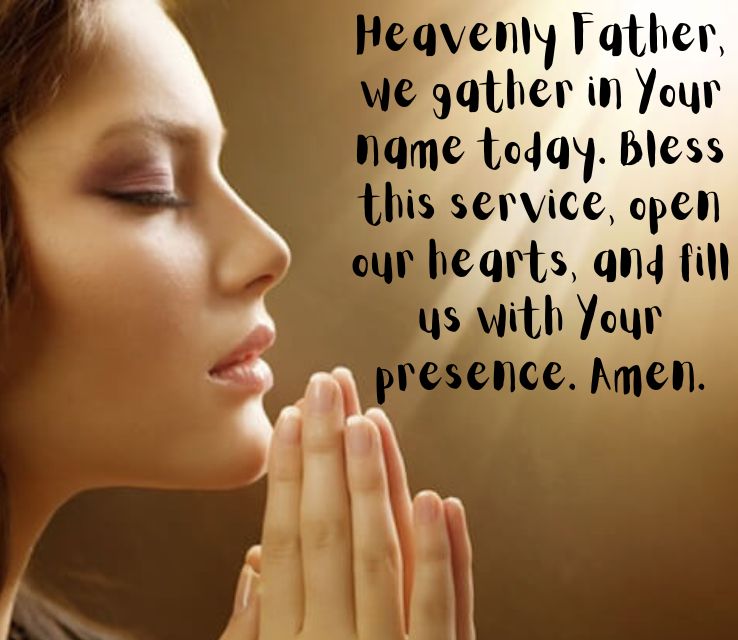 Opening Prayer for Worship Service