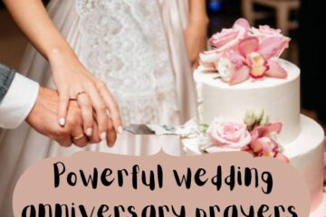 Powerful wedding anniversary prayers