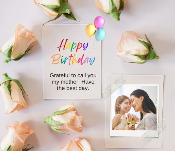Sentimental Birthday Wishes for Mom
